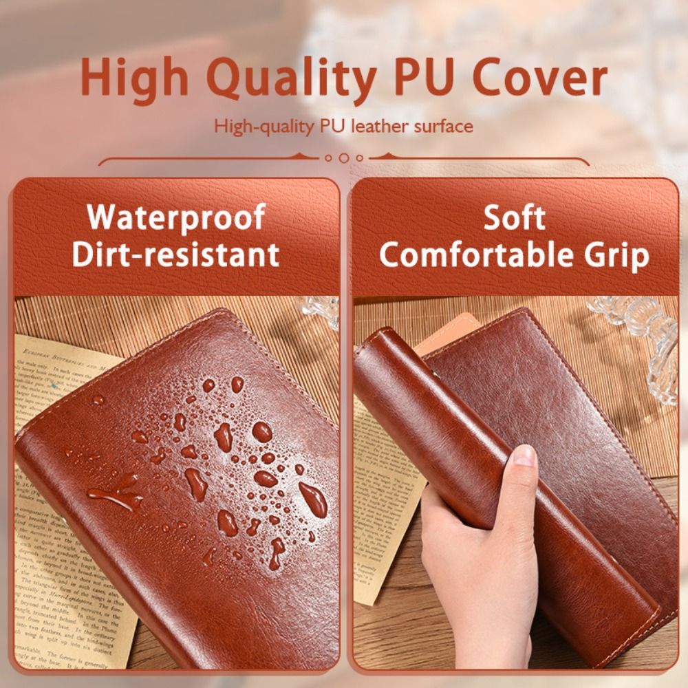 Vintage A5/A6 Notebook PU Leat - đánh giá và giá Vintage Leather Journal Notebook