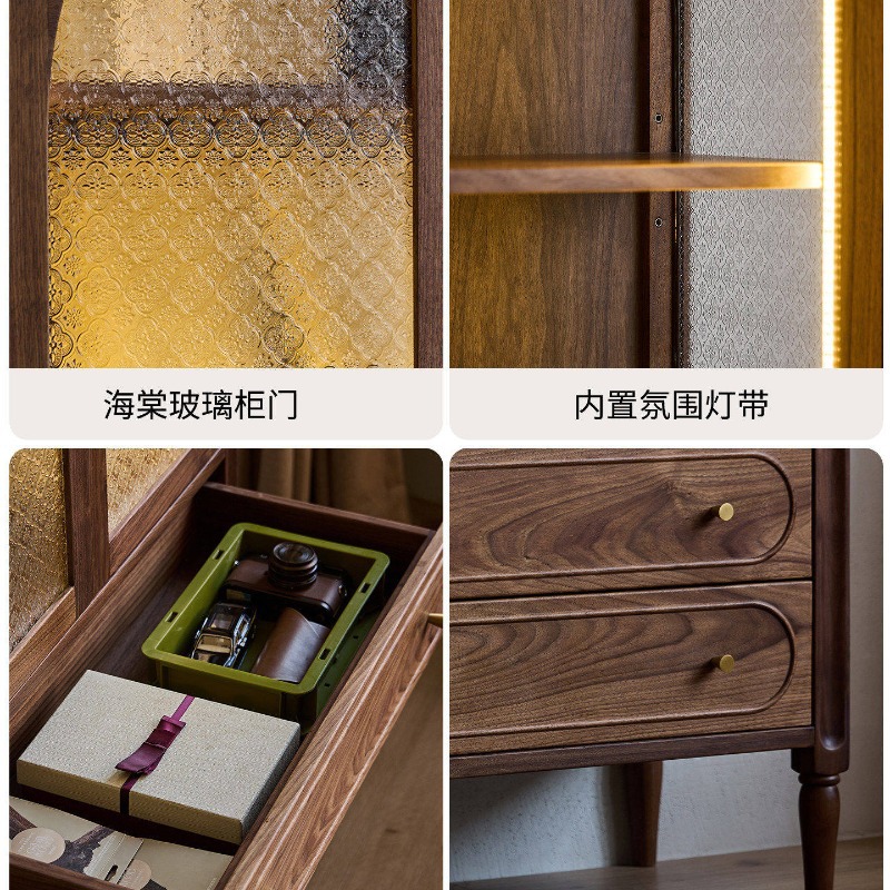 Nordic solid wood with cabinet - đánh giá và giá Books