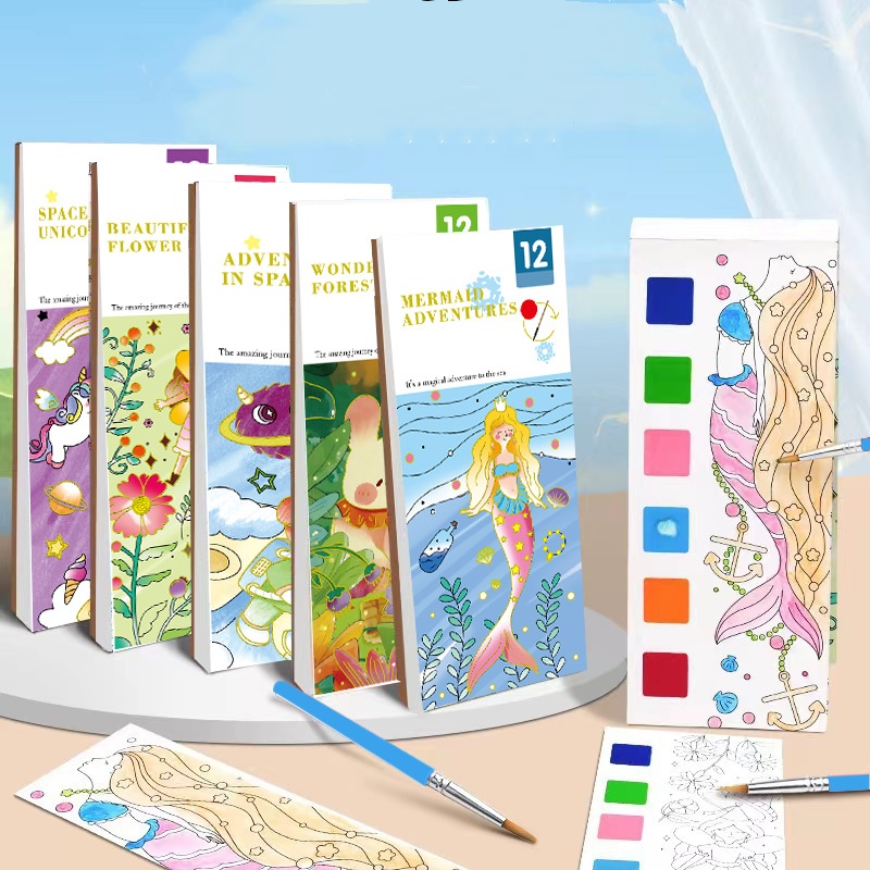 Bview Art Magic Water-Activate - đánh giá và giá Reusable Water Magic Coloring Book