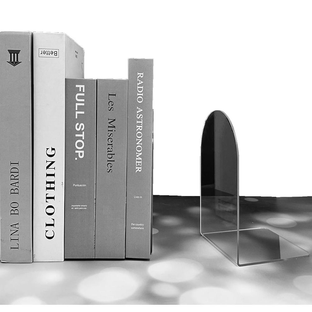 Acrylic Book Ends for Book She - đánh giá và giá Clear Acrylic Book Stand Holder
