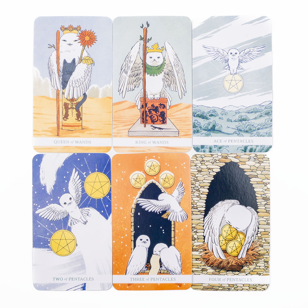White Winny Tarot English Edit - đánh giá và giá Tarot Deck With Guidebook