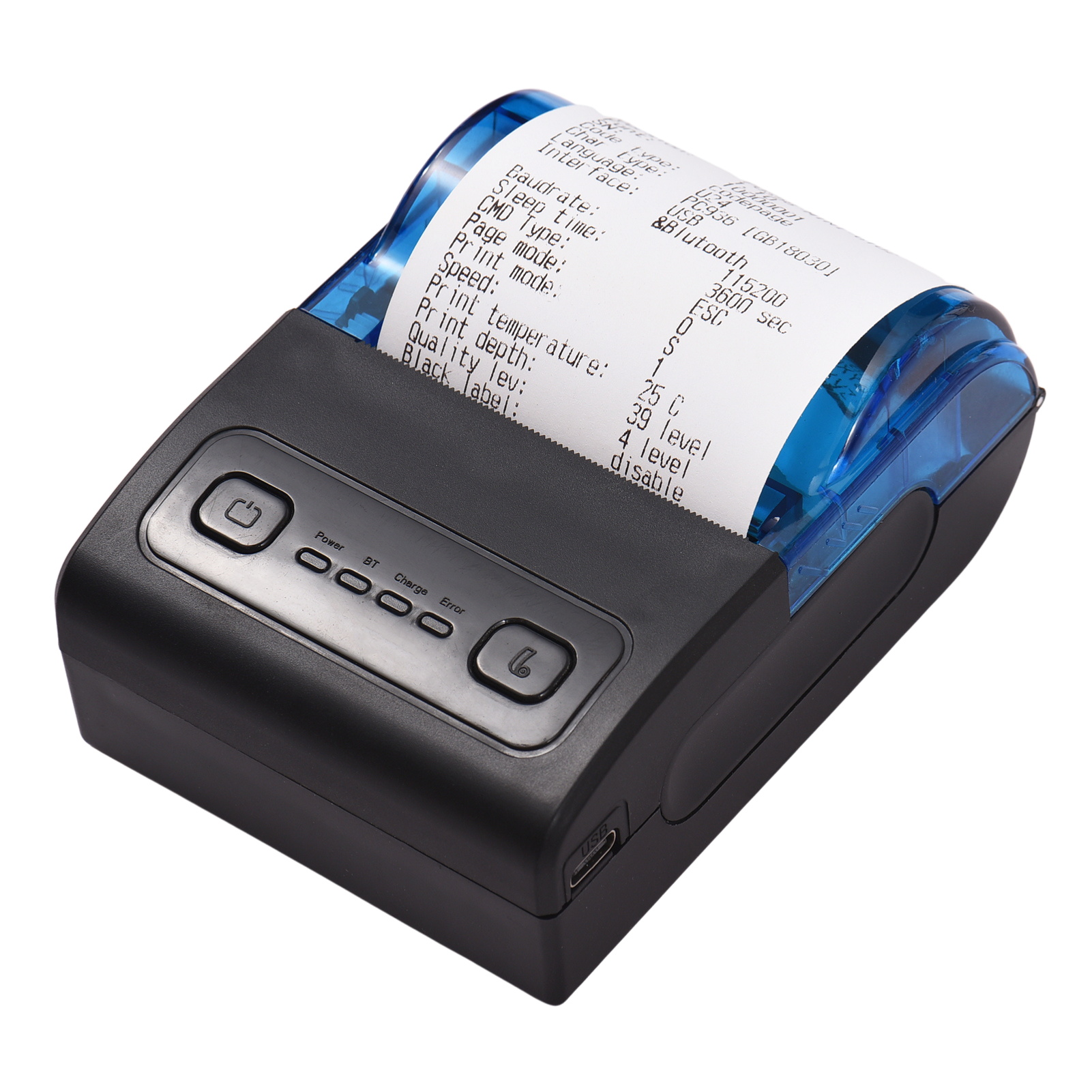 MPT-II Portable Mini Thermal P - đánh giá và giá Mini Pocket Thermal Printer Paper Roll