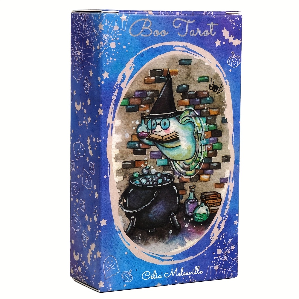 Boo Tarot Deck Ghosts Ghost Re - đánh giá và giá Tarot Deck With Guidebook