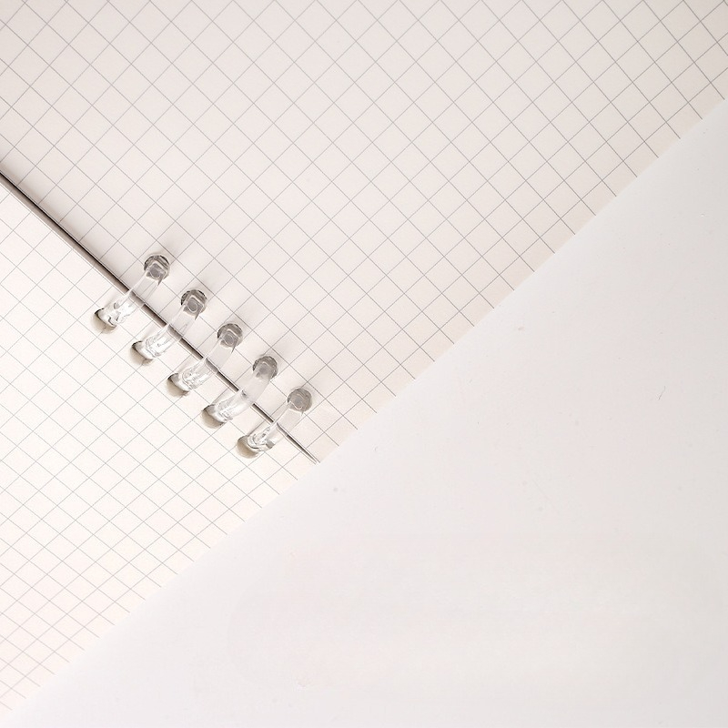 A4 B5 A5 Loose Leaf Notebook R - đánh giá và giá A5 Spiral Dotted Grid Notebook