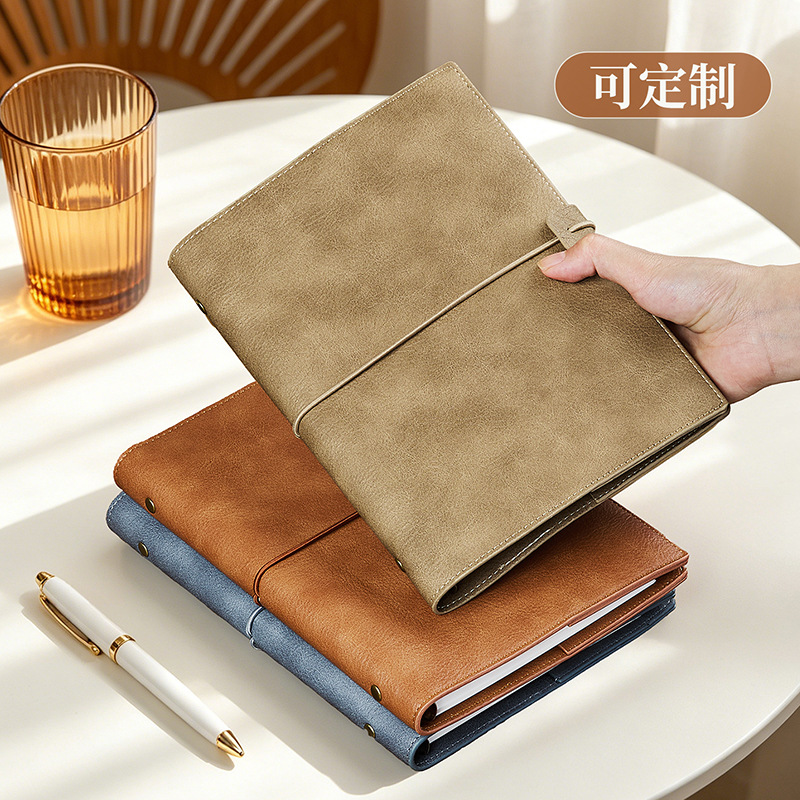 A5 Vintage Faux Leather Refill - đánh giá và giá Vintage Leather Journal Notebook