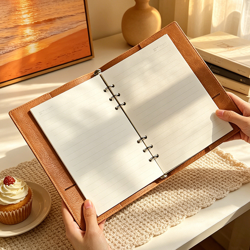 A5 Vintage Faux Leather Refill - đánh giá và giá Vintage Leather Journal Notebook